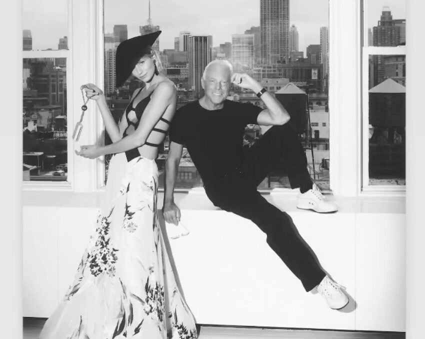 (Фото) Таа беше музата на Армани: убавата Бразилка никогаш не се одвои од него