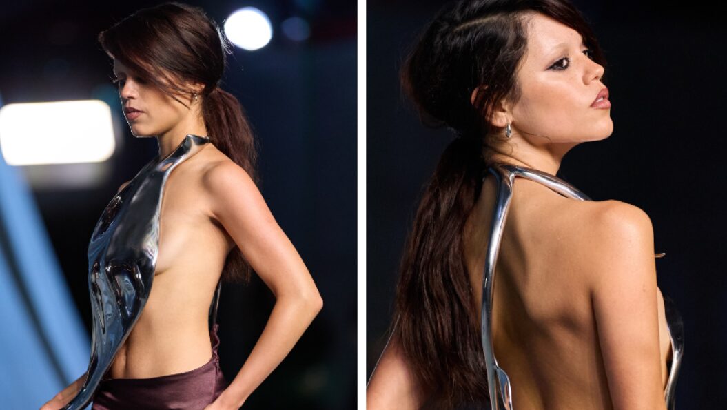 Џена Ортега во готски стил: метален топ на свеченоста во Лос Анџелес