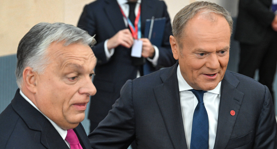 (Видео) Орбан: Посилни сме од Русија; Туск: Ми се допаѓа кога ги користи моите аргументи