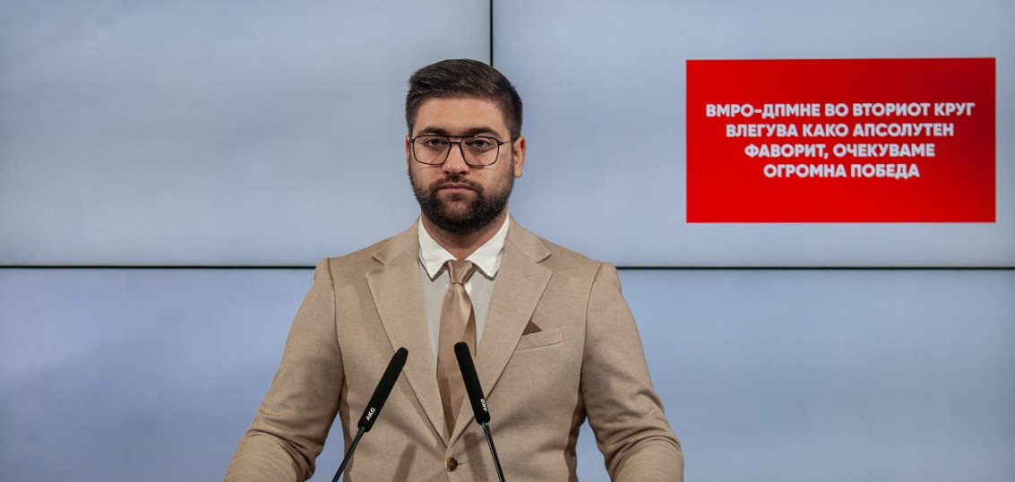 Манасиевски: ВМРО-ДПМНЕ во вториот круг влегува како апсолутен фаворит, очекуваме огромна победа