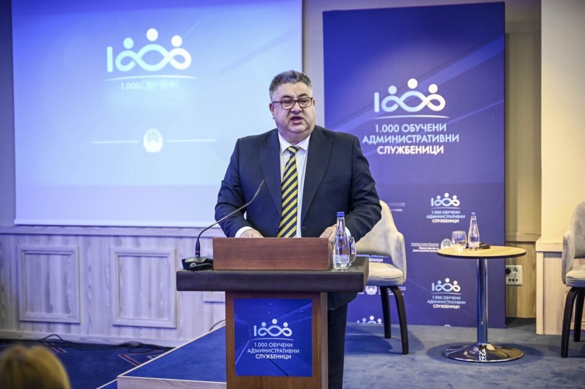 Минчев: Европеизацијата не почнува во Брисел, почнува овде, во секоја општина, на секој шалтер, во секој службеник кој работи со чест и со интегритет