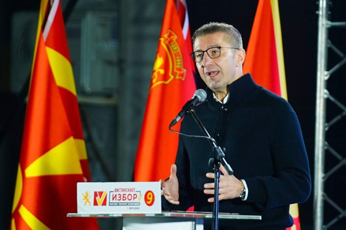 Мицкоски: Венко дури ни неговите пратеници од СДС не го поддржуваат и го оставаат сам да потоне