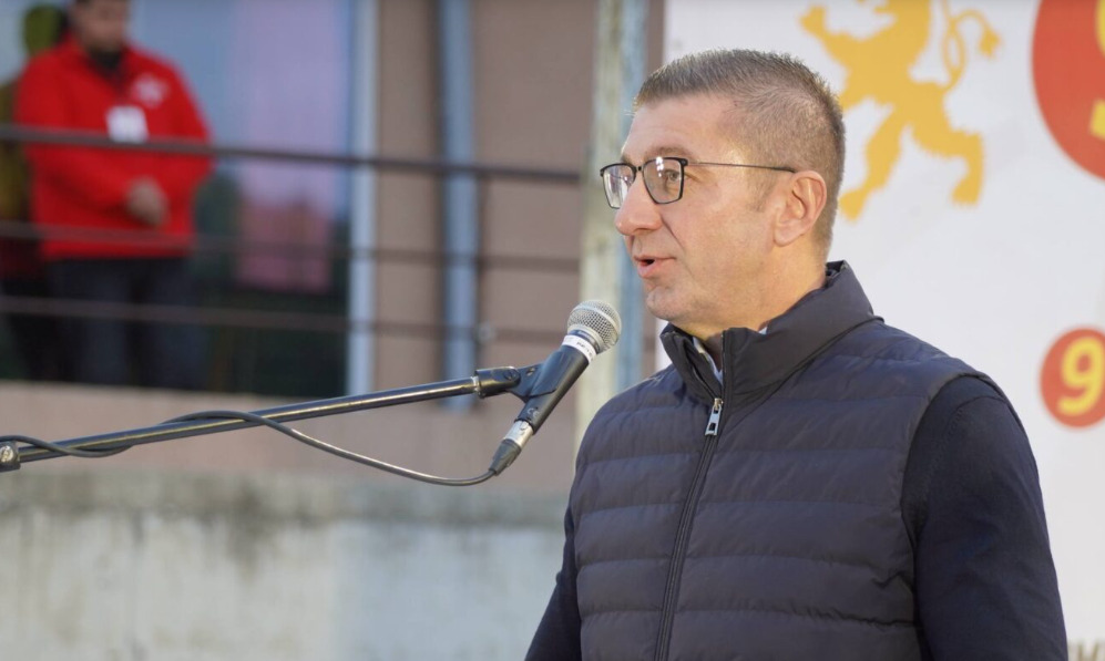 Мицкоски: Венко не сопре со црна кампања, свесен е дека тоне