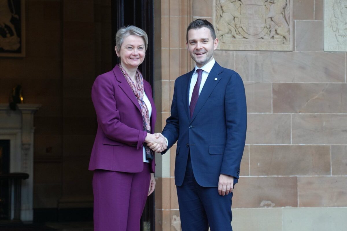 Муцунски на Состанокот на министрите за надворешни работи во рамки на Берлинскиот процес во Белфаст