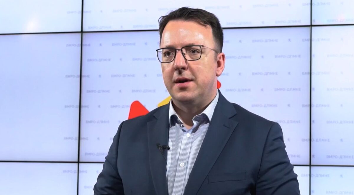 Николоски: Противкандидатот на ВМРО-ДПМНЕ во Карпош е на црната листа на САД и осуден за криминал во општината, сигурен сум дека граѓаните нема да гласаат за таков човек