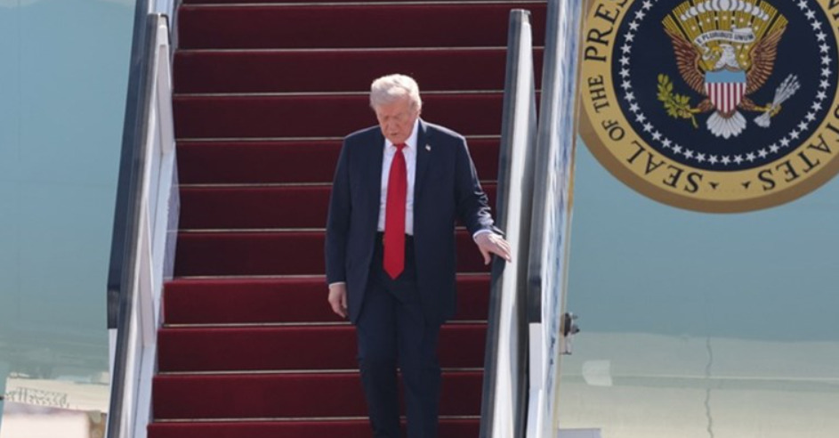 Новинарите го прашаа Трамп дали неговите мировни напори ќе го однесат во рајот: „Не сум сигурен“