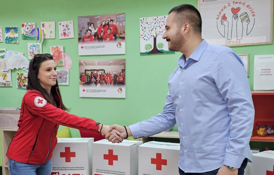 ОКТА со поддршка на Црвениот крст во борба против гладот, 16 години со заедничка цел