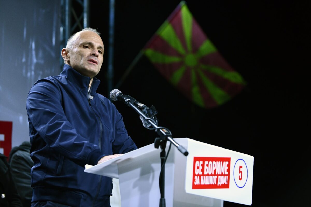 Филипче: ВМРО-ДПМНЕ сака да ја врати Македонија во времето на страв и уцени