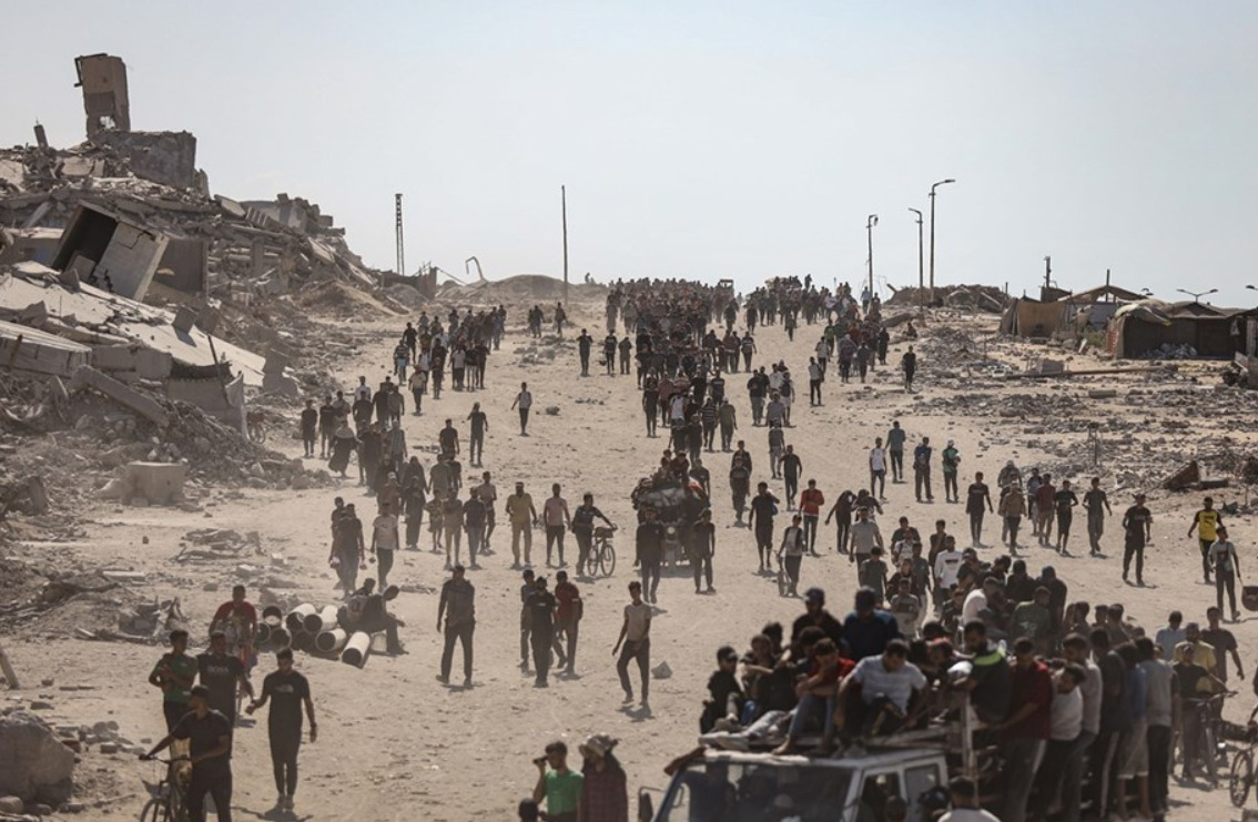 (Фото) Драматични сцени од Газа, Палестинците по враќањето: „Тие уништија сè“