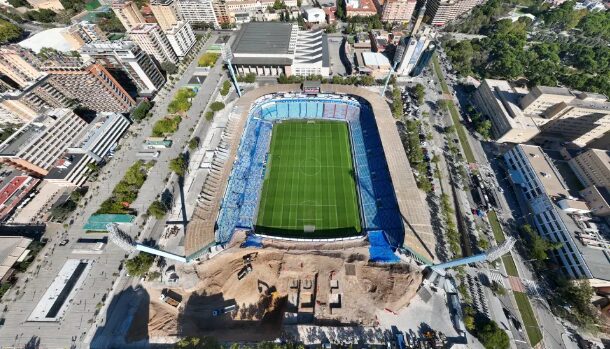 Целосно е срушен култниот стадион во Сарагоса