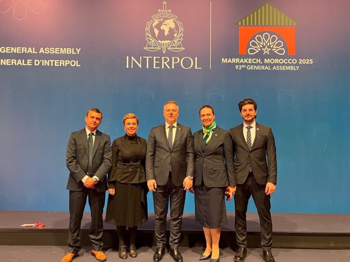 Јанев се обрати пред Генералното собрание на ИНТЕРПОЛ, Лукас Филип избран за нов претседател