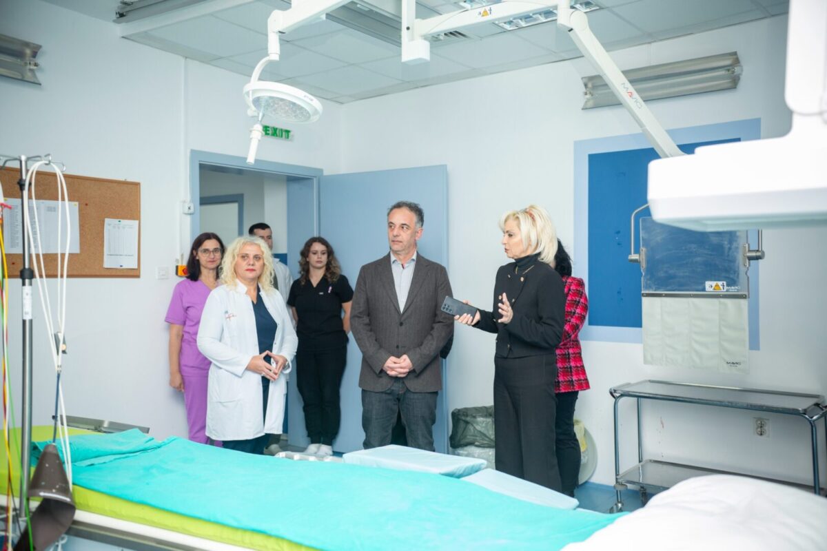 Алиу: Континуирано ги унапредуваме здравствените услуги во Клиничката болница во Битола