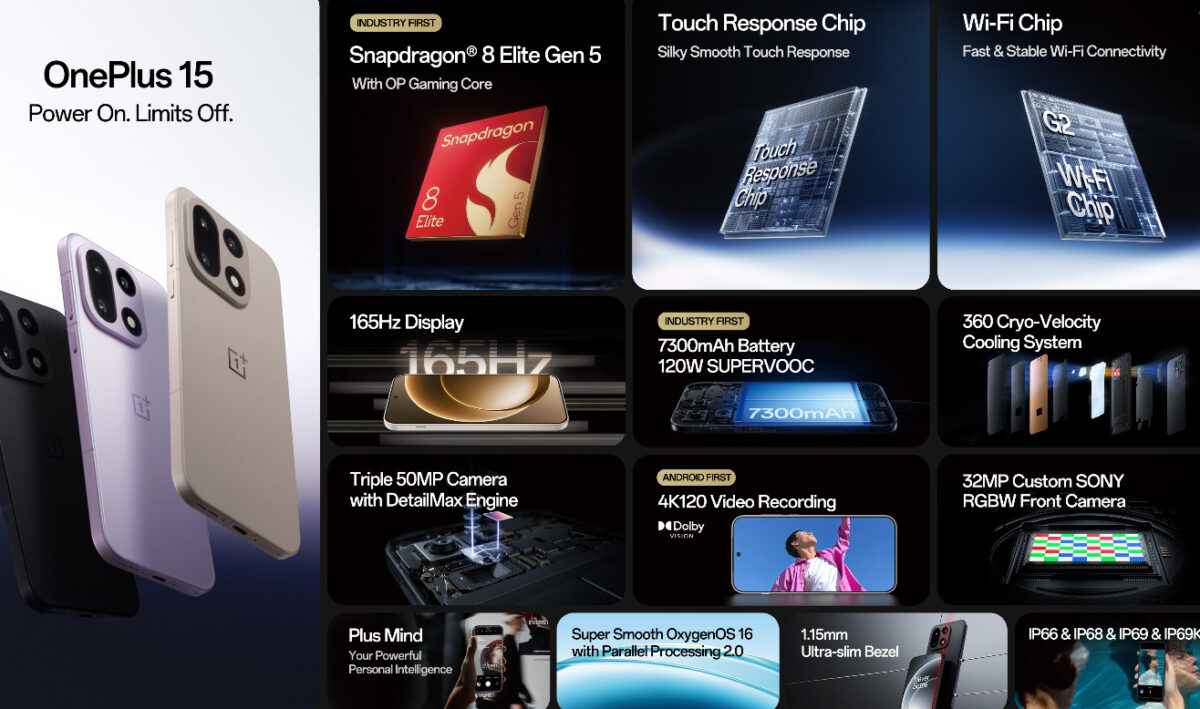ВИДЕО: OnePlus 15 сега е достапен глобално, а ова се цените