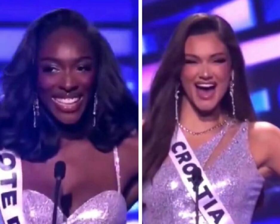 (Видео) Мисицата од Брегот на Слоновата Коска упадна во претставувањето на хрватската претставничка на Мис Универзум