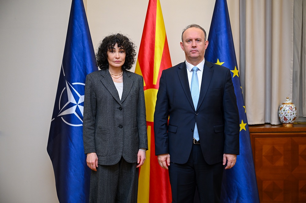 Гаши на средба со постојаната координаторка на ОН, Рита Колумбија