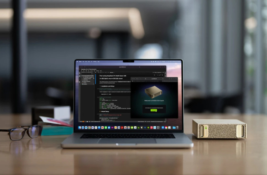 Ги воодушеви сите: Nvidia DGX Spark е најмалиот AI суперкомпјутер