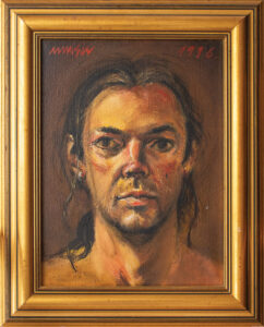 Изложба „Автопортрети и неколку палети“ на Миро Масин во Скопје