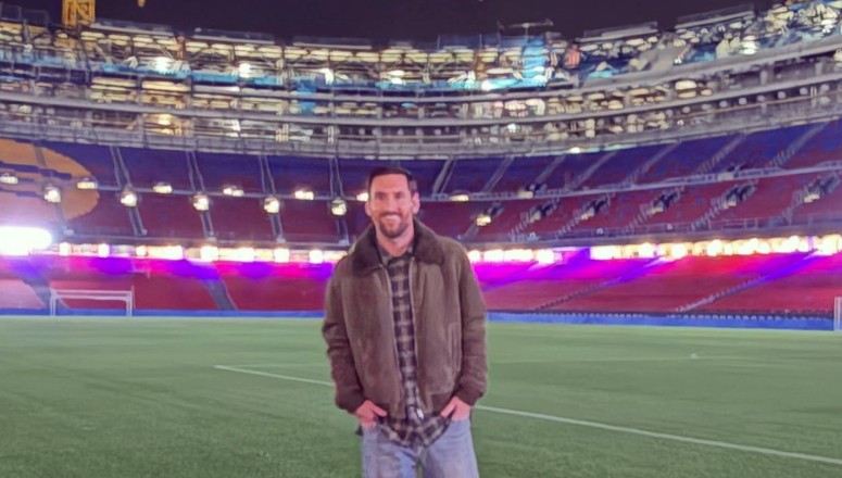 Лионел Меси се врати на „Камп Ноу“