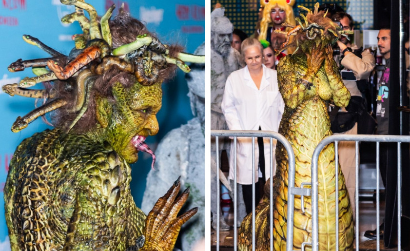 Медуза оживеа во Њујорк – Хајди Клум со најлудиот костим досега