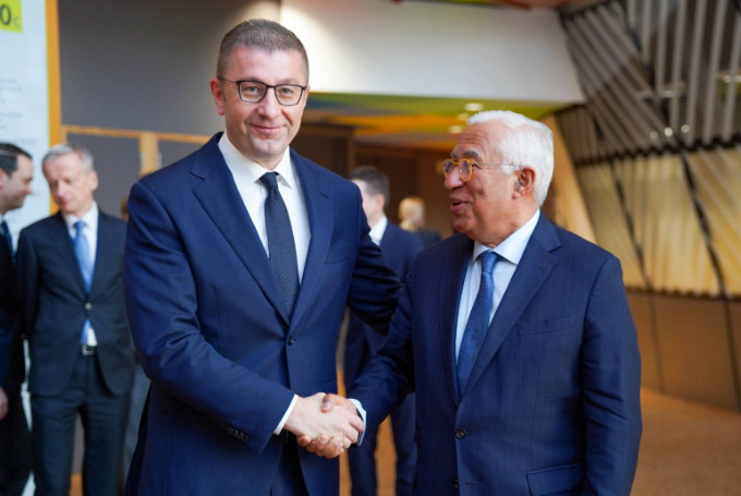 Мицкоски од Брисел: Ги повторивме нашите единствени позиции за Македонија 