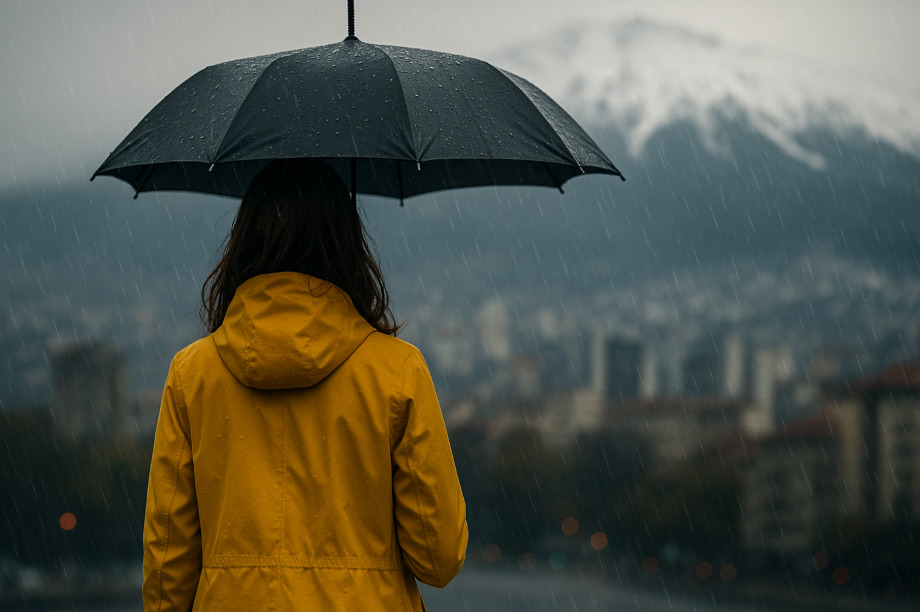 Променливо облачно со сончеви периоди, во вечерните часови повремен дожд