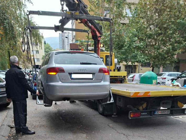 Санкционирани 𝟣𝟥𝟦 непрописно паркирани возила на територијата на општина Центар