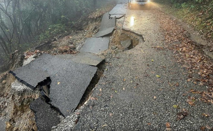 Силно невреме во Словенија: Поплави, лизгање на земјиштето, оштетени патишта…