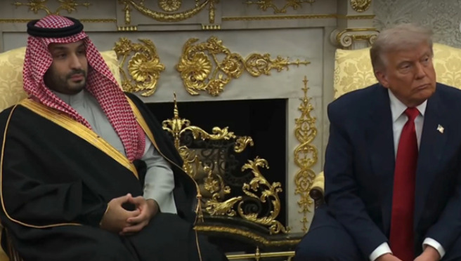 Трамп му рече на новинар да не го срами саудискиот принц прашувајќи за убиството на новинарот