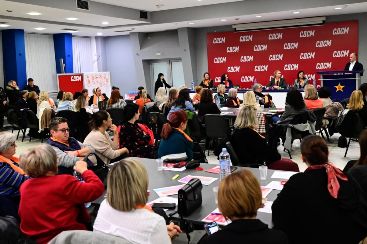 Филипче: СДСМ напорно работеше за потребите на жените, со оваа власт сè паѓа во вода