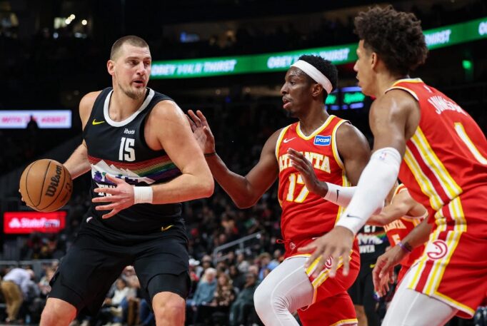 (Видео) Денвер од -23 до триумф во Атланта – Јокиќ броеше до 40