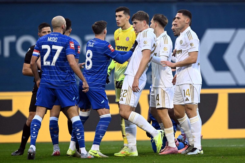 (Видео) Динамо во 102-та минута се спаси од пораз во дербито со Хајдук