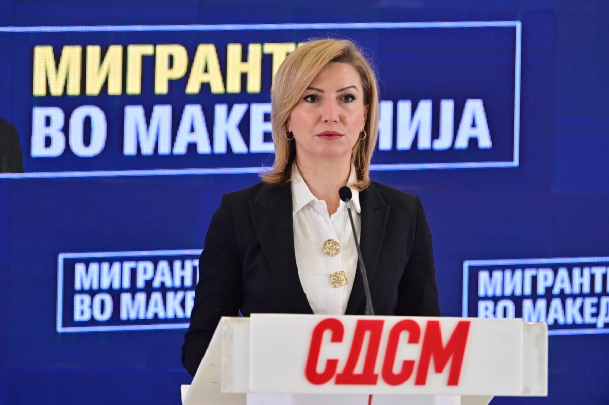 (Видео) Крај на мигранти во Македонија се става само ако се потпише Резолуцијата на СДСМ, кажа Кузеска