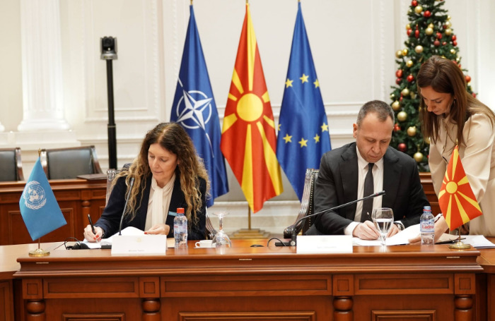 Владата потпиша договор со  УНОПС за ремедијација на депонијата контаминирана со линдан во поранешната фабрика ОХИС