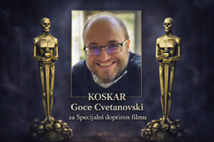 Гоце Цветановски со специјална награда во Белград за придонес во филмската уметност и индустрија