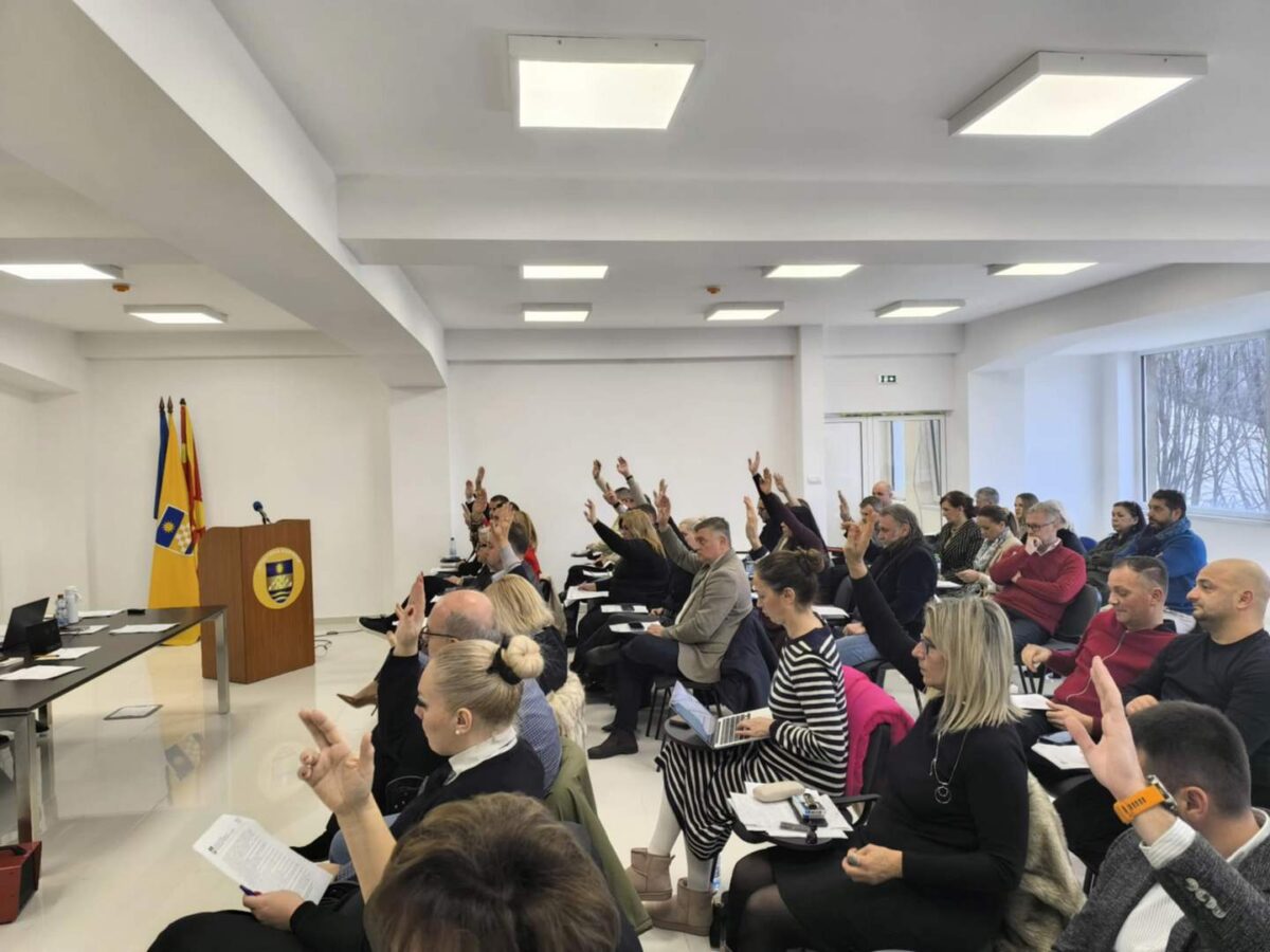 Општина Карпош го изгласа буџетот и програмите за работа за 2026 година