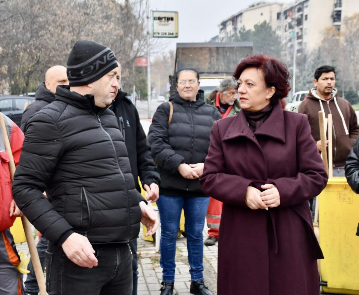 (Фото) Голема акција за чистење во општина Кисела Вода