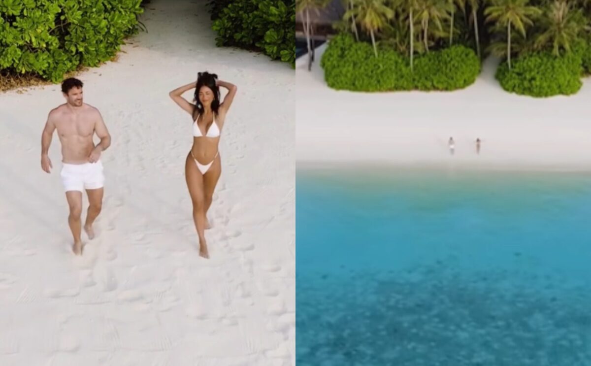 (Видео) Никол Шерцингер супер секси во бикини на Малдивите