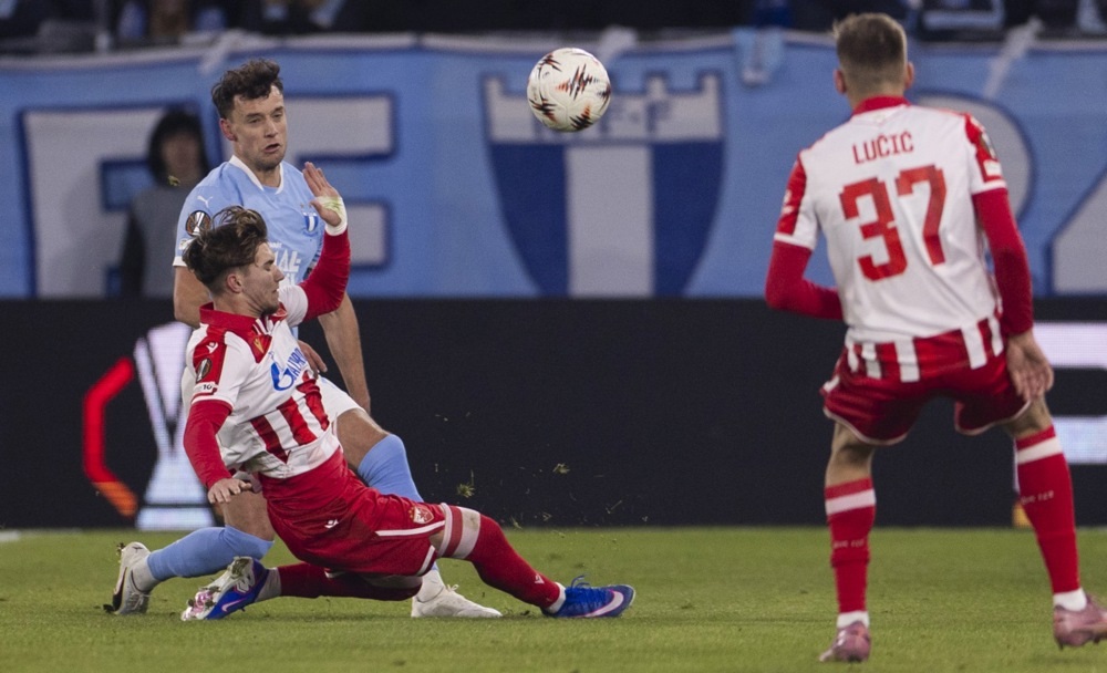 (Видео) Црвена звезда обезбеди место во нокаут фазата во Лига Европа