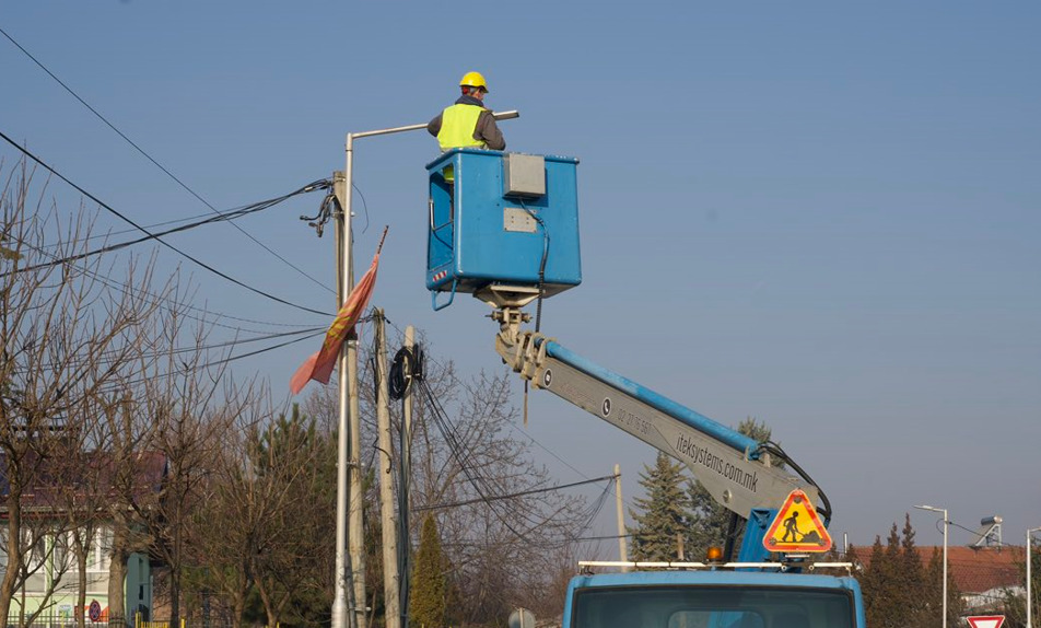 Кисела Вода го модернизира осветлувањето: LED светилки со паметен систем за контрола