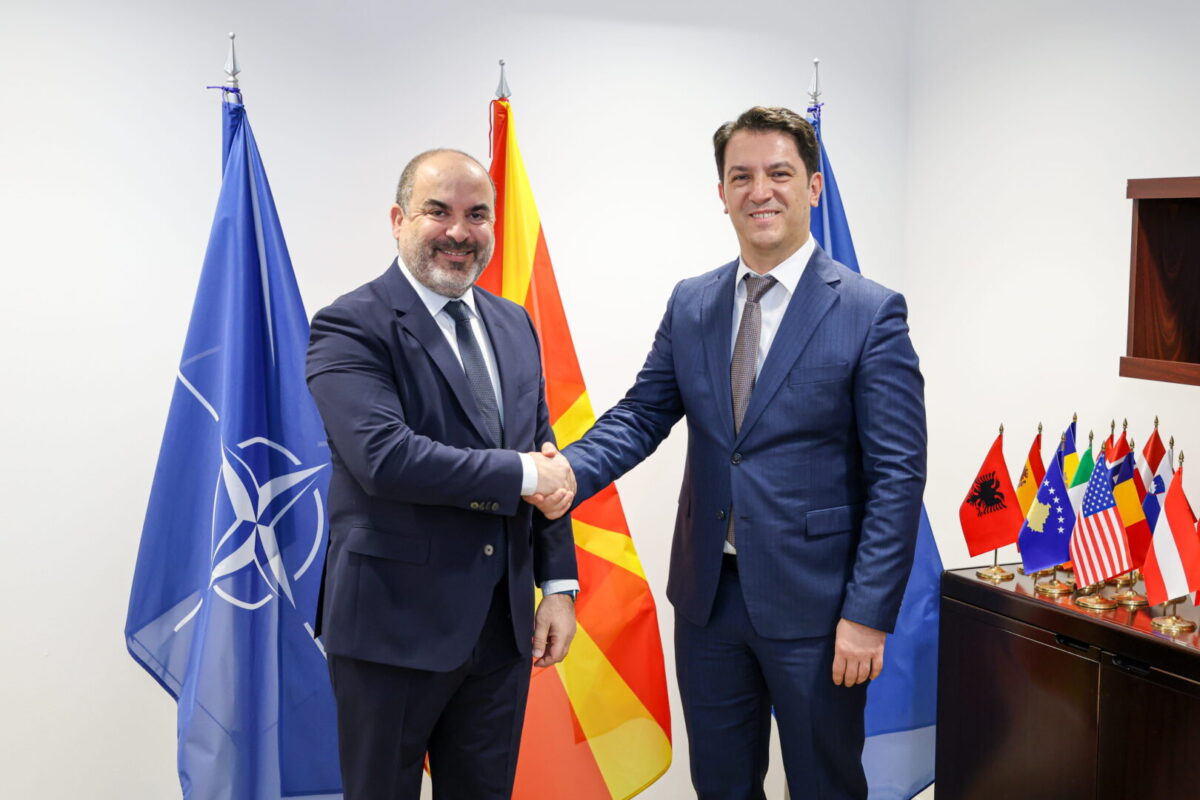 Министерот за европски прашања, Беким Сали, се сретна со амбасадорот на Кипар