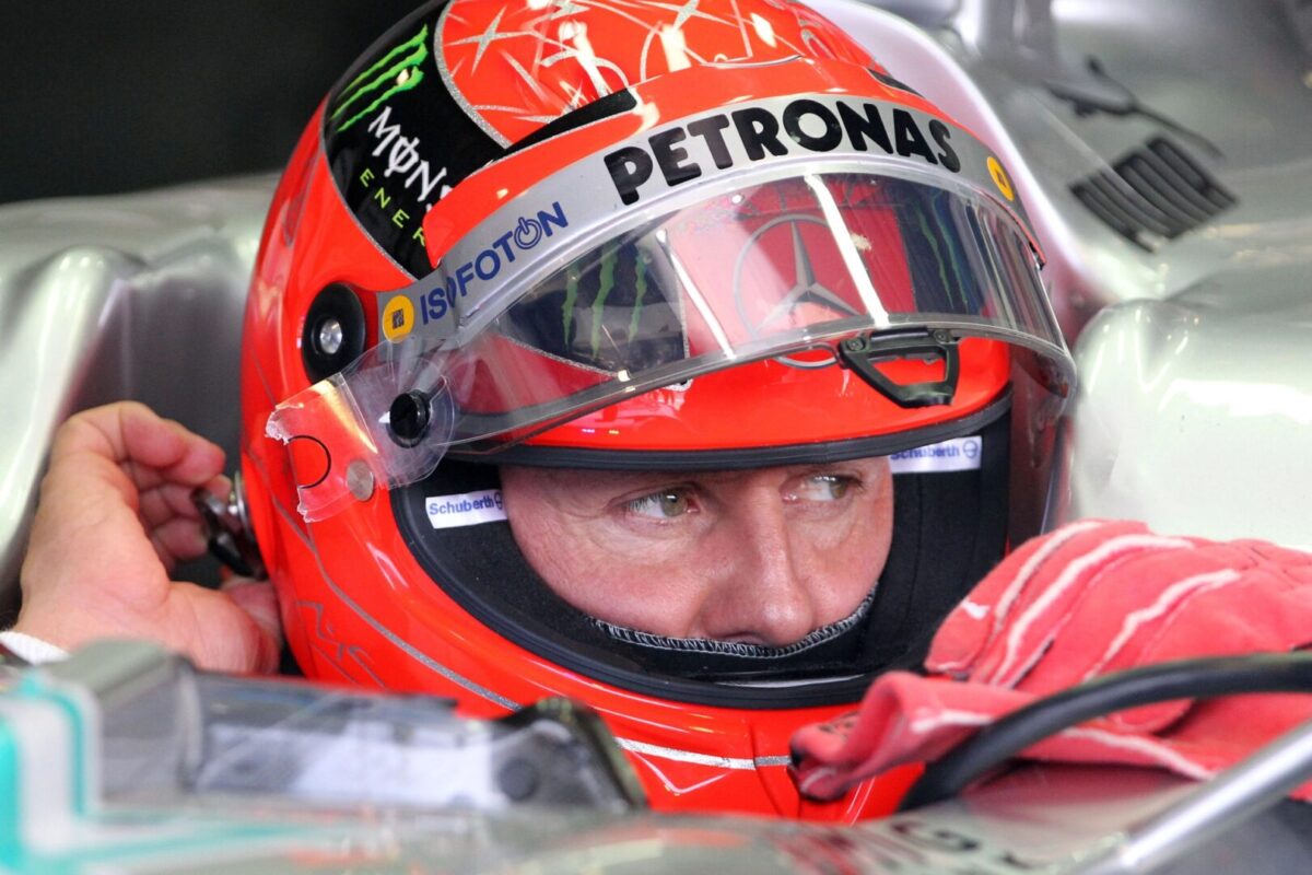 Михаел Шумахер времето не го поминува само во кревет