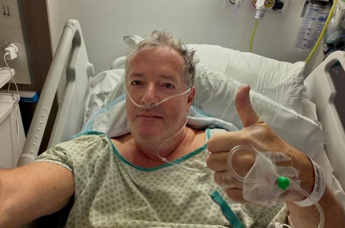 Пирс Морган се јави од болница по сериозната повреда, вграден му е вештачки колк