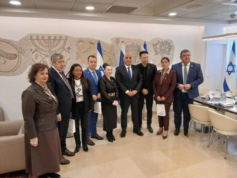 Собраниска делегација во Кнесетот на Израел: разменети мислења за политичката и безбедносната ситуација на Блискиот Исток,  и безбедноста на глобално ниво