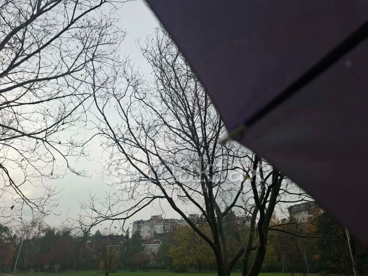 Утре локални врнежи од дожд, на планините снег