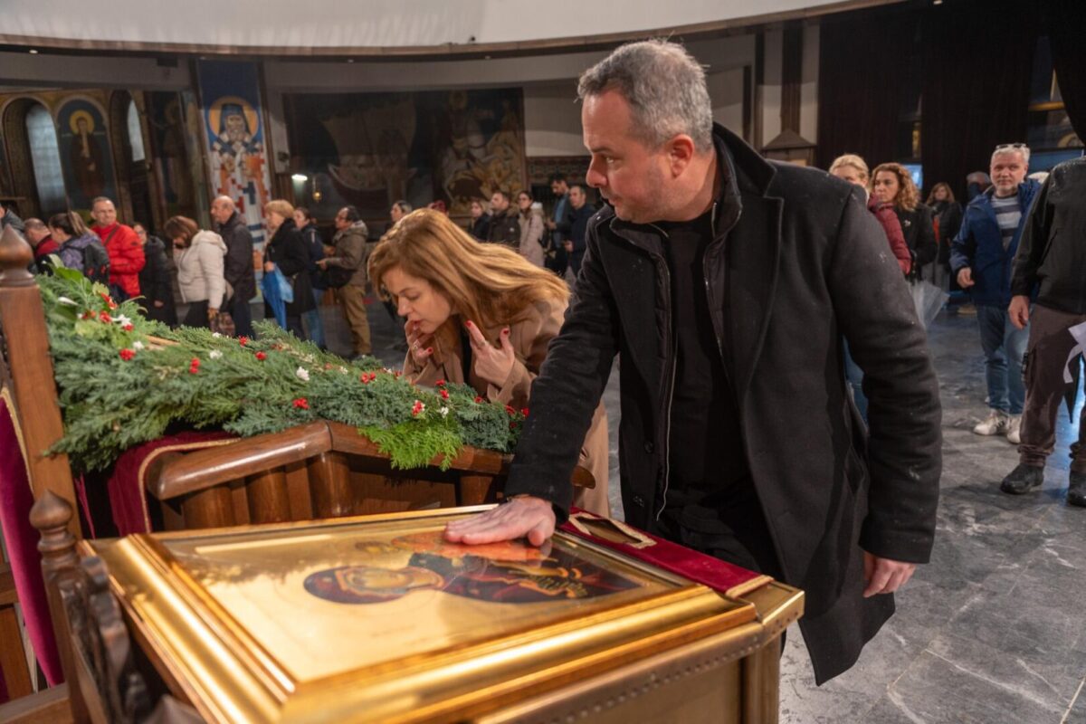 (Фото) Герасимовски: Бадник е ден кога ја негуваме традицијата и си подаваме рака едни на други