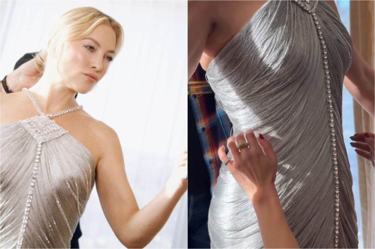 (Фото/Видео) Кејт Хадсон го украде шоуто: Беше меѓу најдобро облечените во „стар“ фустан