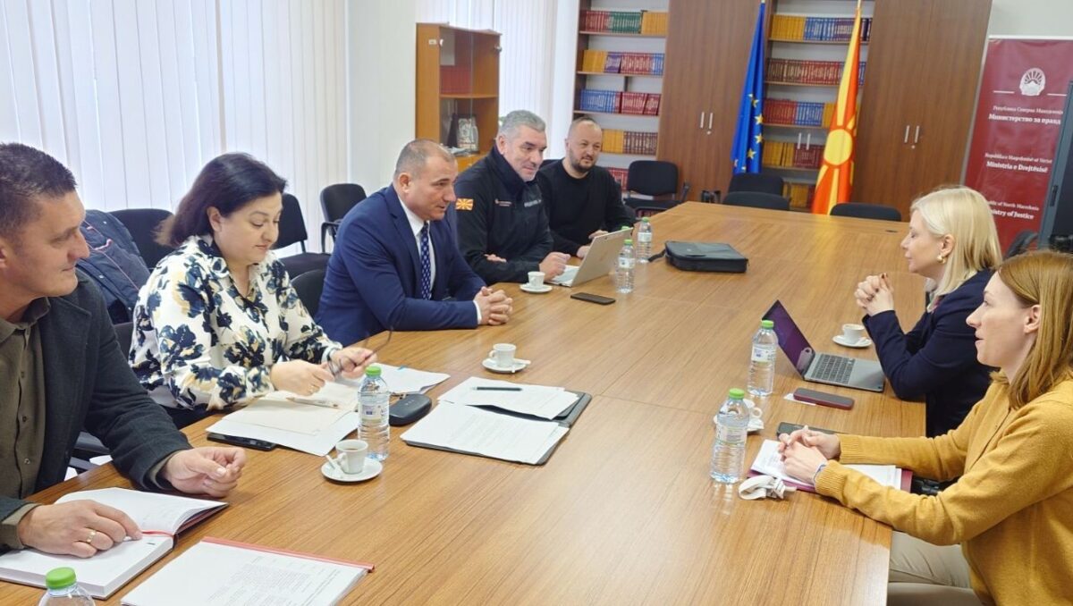 Ангелов на работен состанок во Министерството за правда за измени на Законот за здруженија и фондации