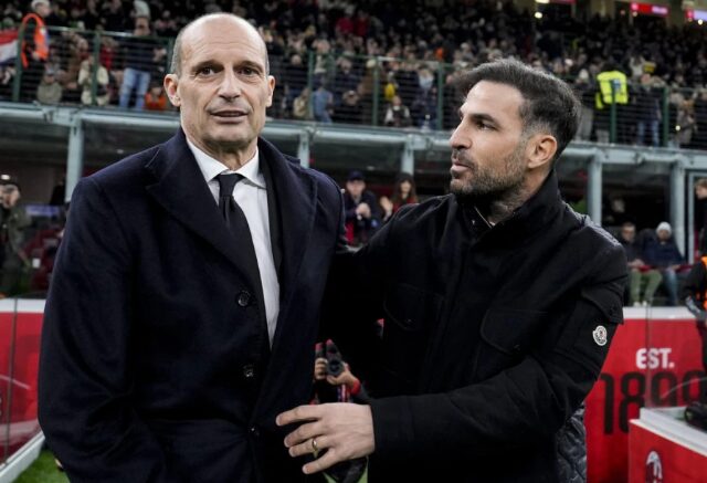 (Видео) Алегри му се налути на Фабрегас: Ти си идиот, лигавец што вчера стана тренер