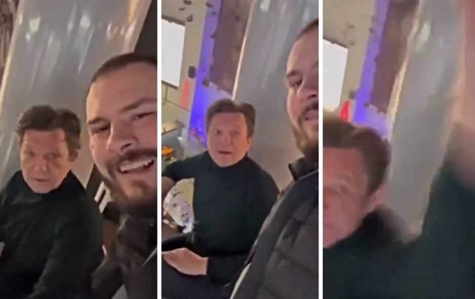 (Видео) Тиктокер го провоцираше Бјелогрлиќ во кафуле во Белград, актерот му го исфрли телефонот од рака