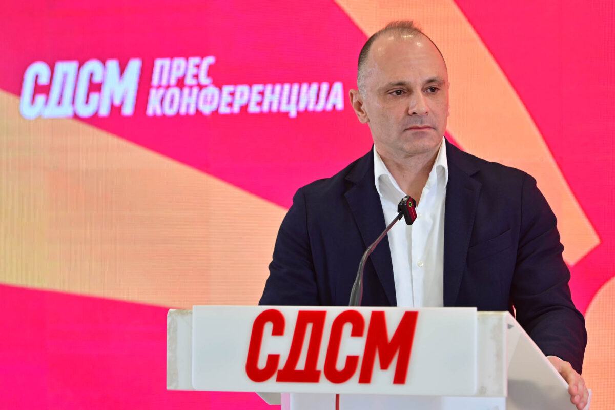 (Видео) Филипче: СДСМ има решение за 600 евра плата, помалку луксуз – поголеми плати за работниците